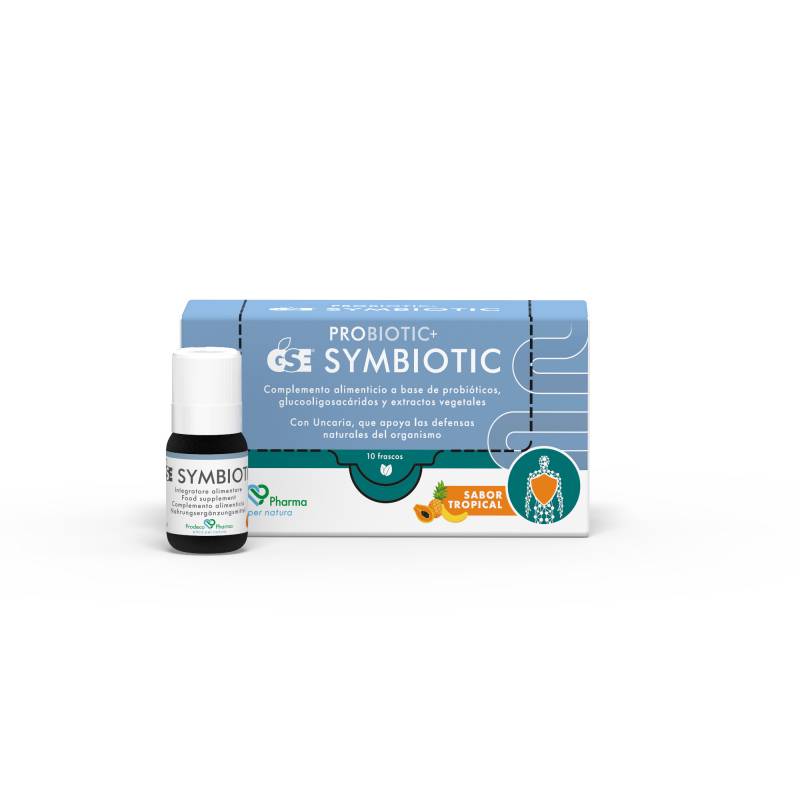 Symbiotic Gse 10 Viales 10 Ml Sabor Trop