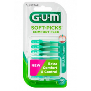 Soft Picks Comfort Flex Gum Mint 40 U