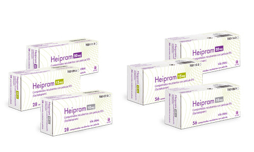 Heipram Efg 10 Mg 56 Comprimidos Recubier