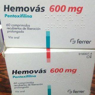 Hemovas 400 Mg 60 Grageas