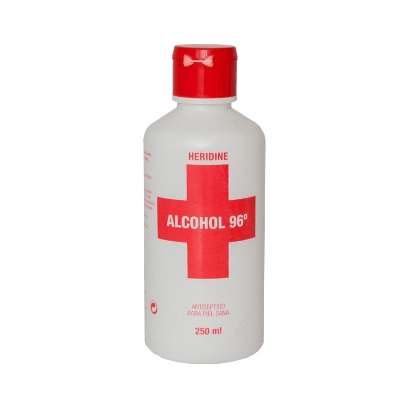 Alcohol 96º Heridine 1 Frasco 250 Ml