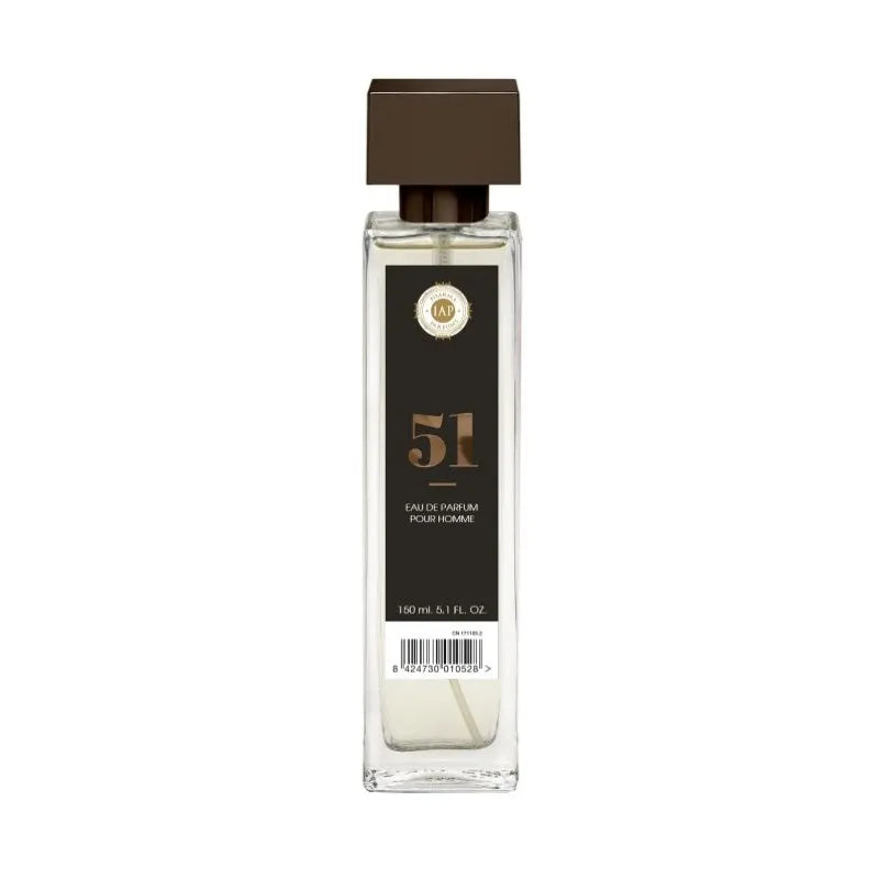 Botella de IAP Pharma Eau De Parfum Pour Homme 150 ml sobre fondo neutro.