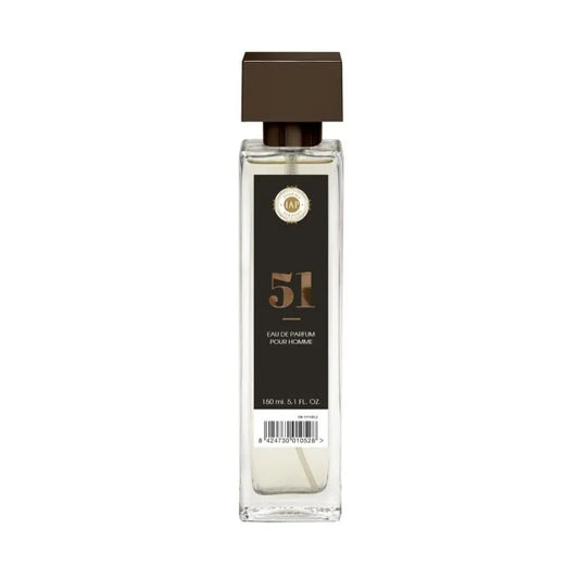 Botella de IAP Pharma Eau De Parfum Pour Homme 150 ml sobre fondo neutro.