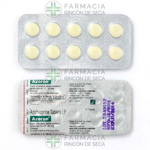 Imurel 50 Mg 50 Comprimidos
