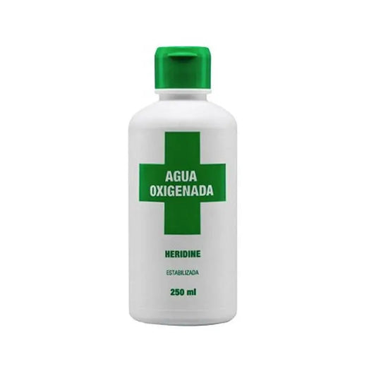 Agua Oxigenada Heridine 3% 1 Frasco 250 M