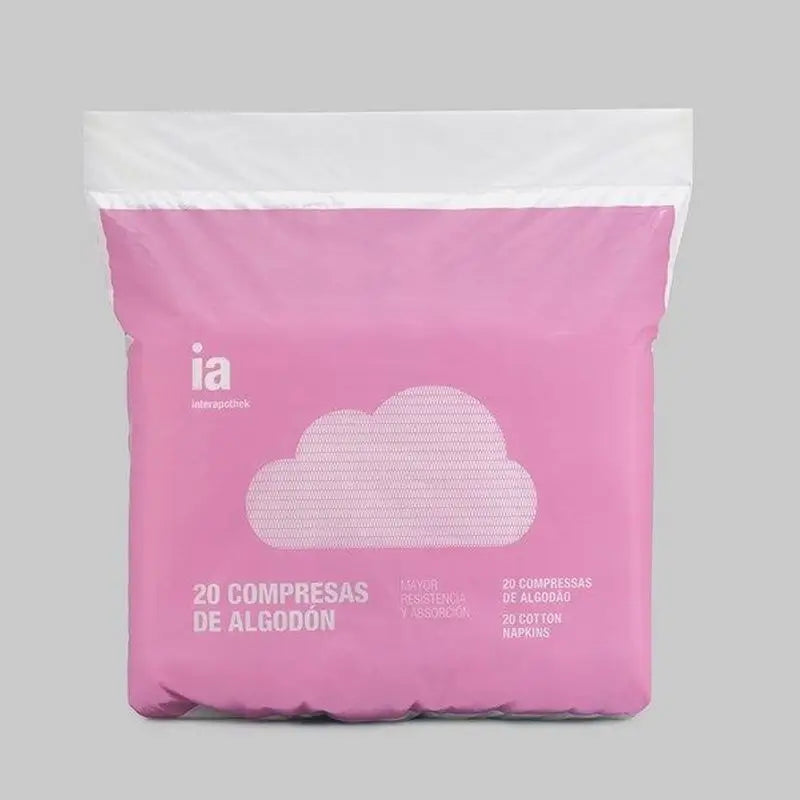 Interapothek Compresas De Algodon 20 Uni