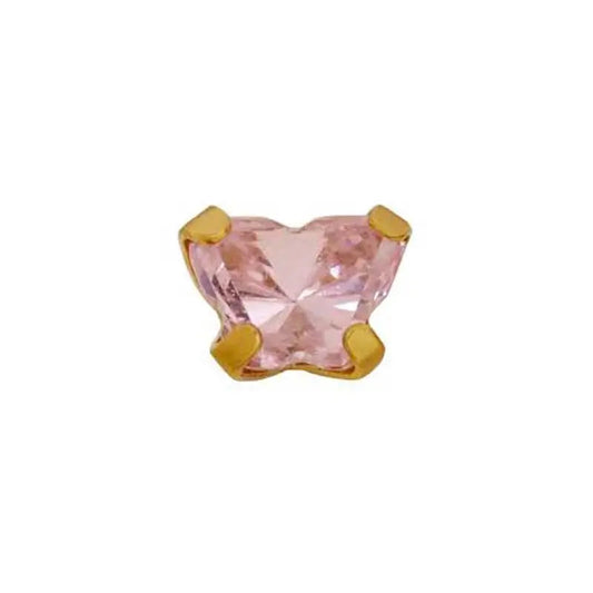 Inverness Pendiente 24K 896-10 Mariposa
