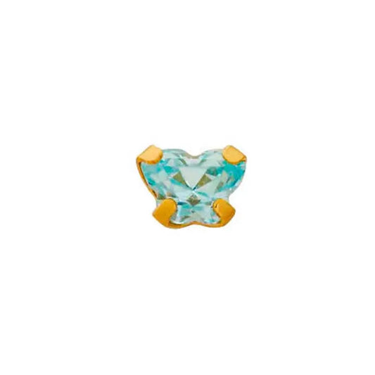 Inverness Pendiente 24K 60C Mariposa Dor