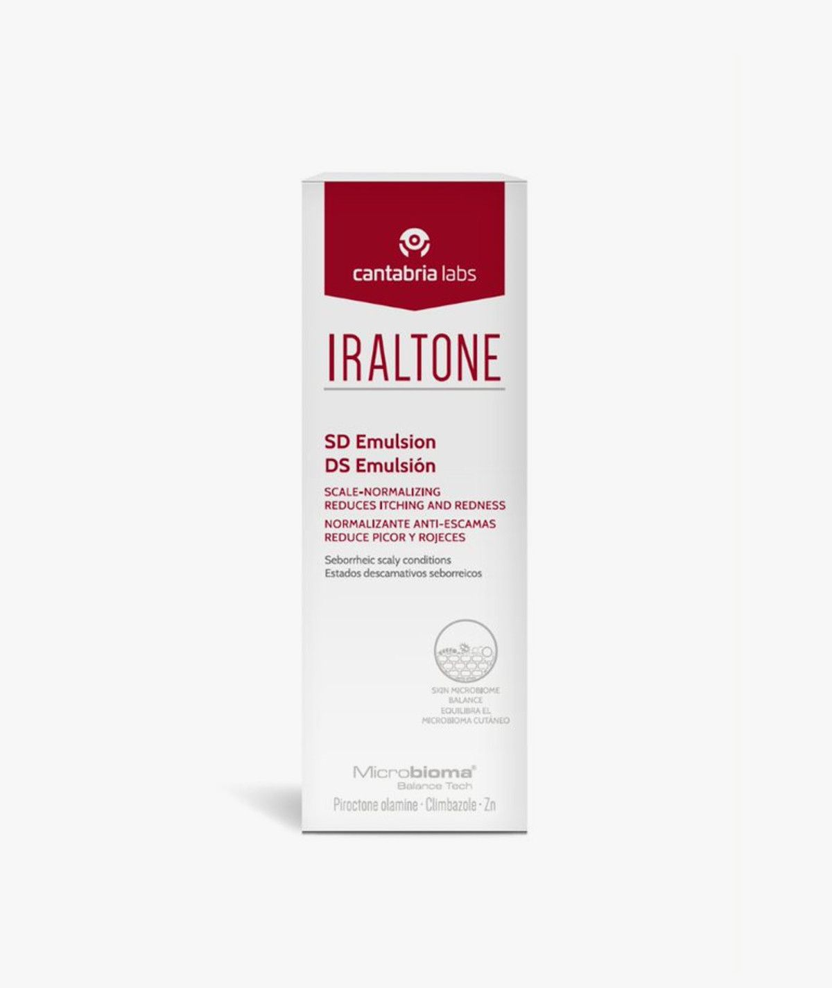 Envase de Iraltone DS Crema Normalizante Anti-Escamas de FlyFarma.