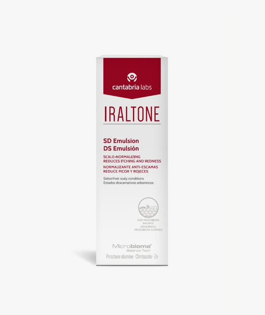 Envase de Iraltone DS Crema Normalizante Anti-Escamas de FlyFarma.