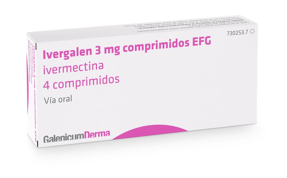 Ivergalen Efg 3 Mg 4 Comprimidos