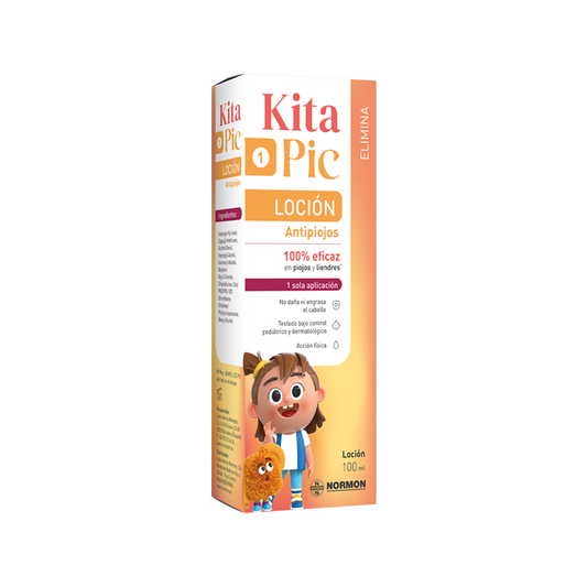 Kitapic Locion Antipiojos 1 Envase 100 M