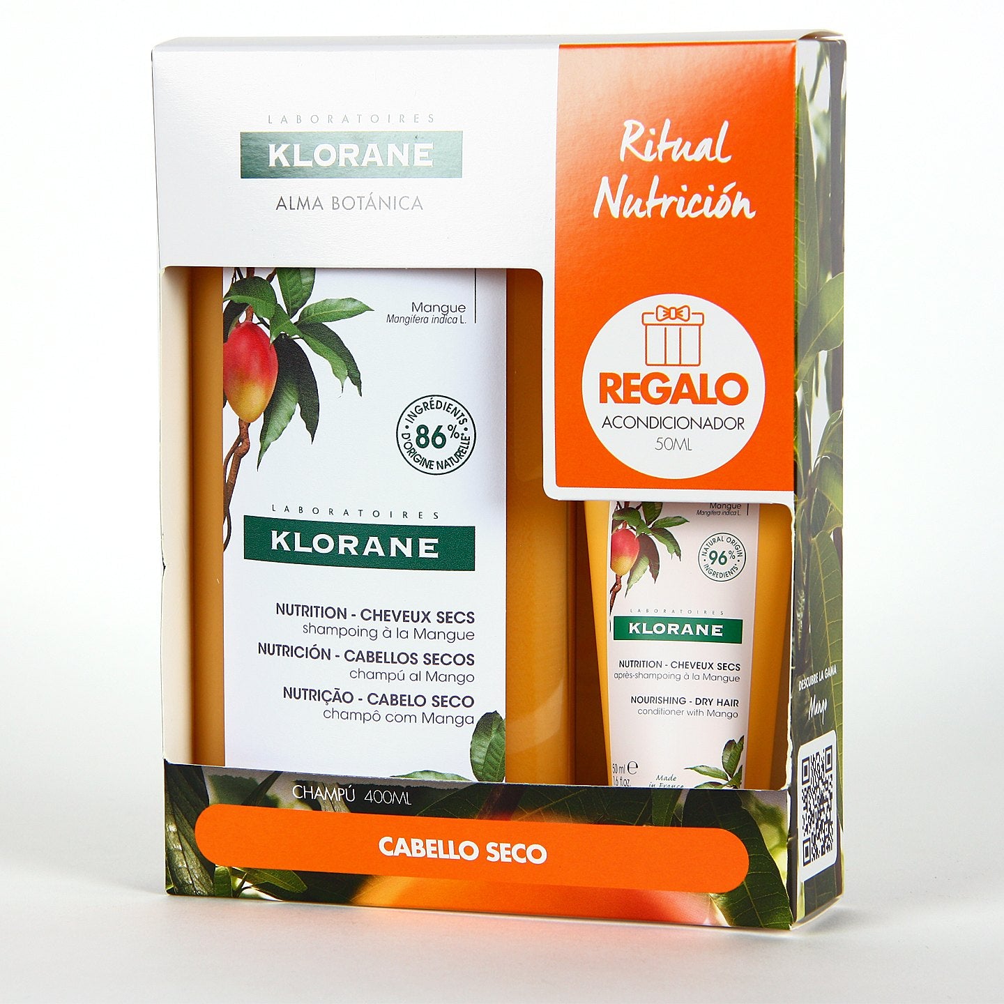 Champu nutritivo mango 400 ml