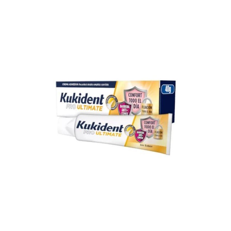 Kukident Pro Ultimate 1 Tubo 40 G Sin Sa