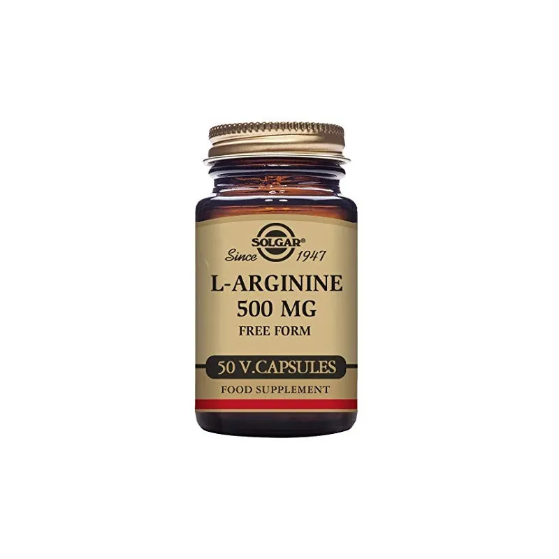 Solgar L-Arginina 500 Mg 50 Capsulas Veg