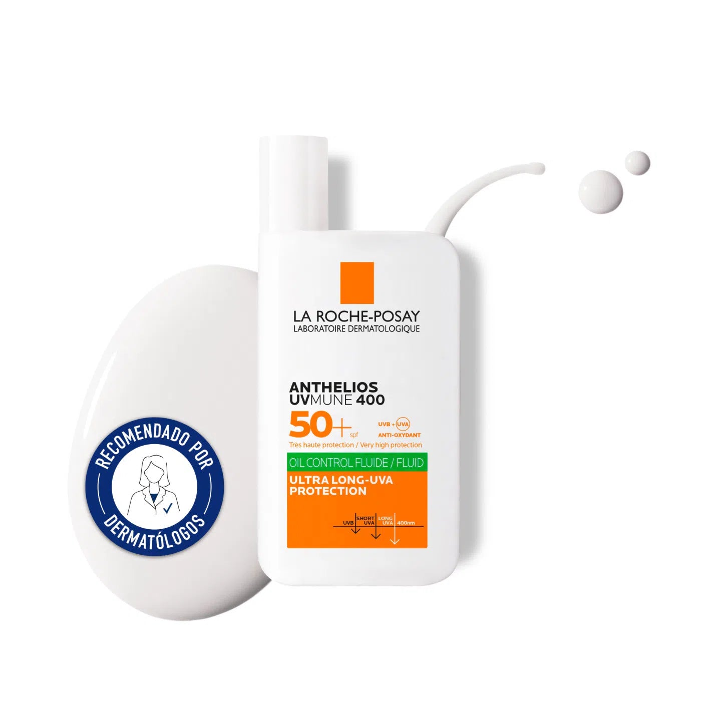Anthelios fluido invisible oil control sp