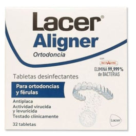 Lacer Aligner Tabletas Desinfectantes 32