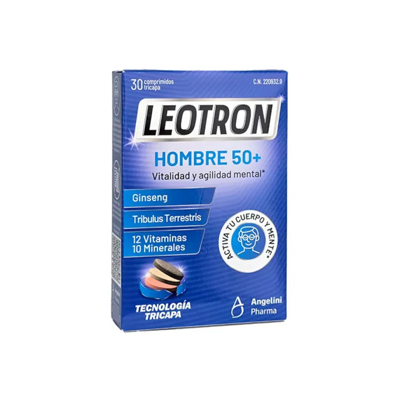 Leotron Hombre 50+ 30 Comprimidos