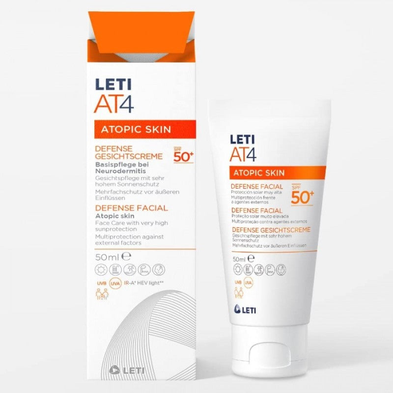 Letiat4 Defense Facial Spf50+ 1 Tubo 50