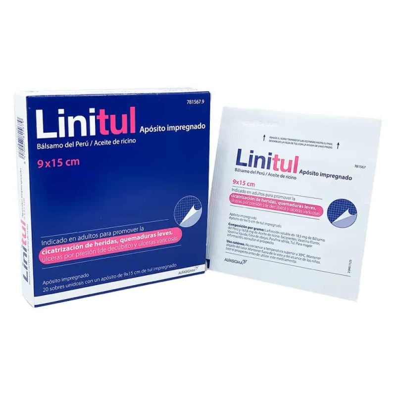 Linitul 20 Sobres 9 X 15 Cm