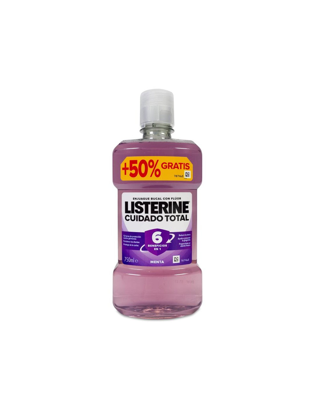 Listerine Cuidado Total 1 Botella 750 Ml