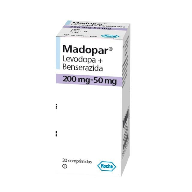 Madopar 250 200/50 Mg 100 Comprimido