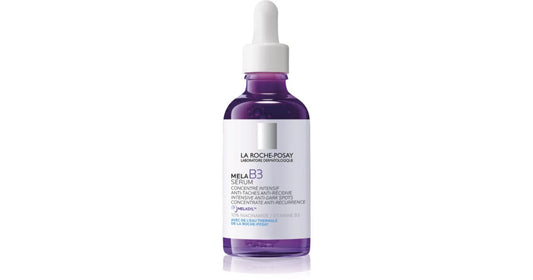 Botella de La Roche-Posay Mela B3 Limpiador 200 ML, limpiador facial para piel con manchas.