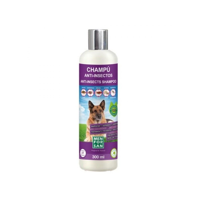 Menforsan Champu Anti Insecto Para Perro
