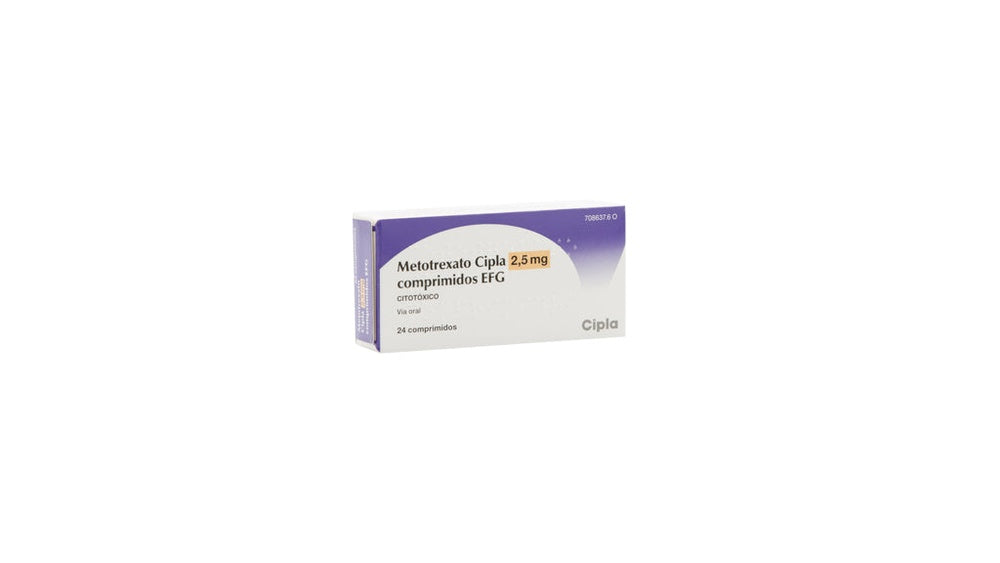 Metotrexato Cipla Efg 2.5 Mg 24 Comprimid