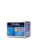 Microlet De Colores Lancetas 25 U