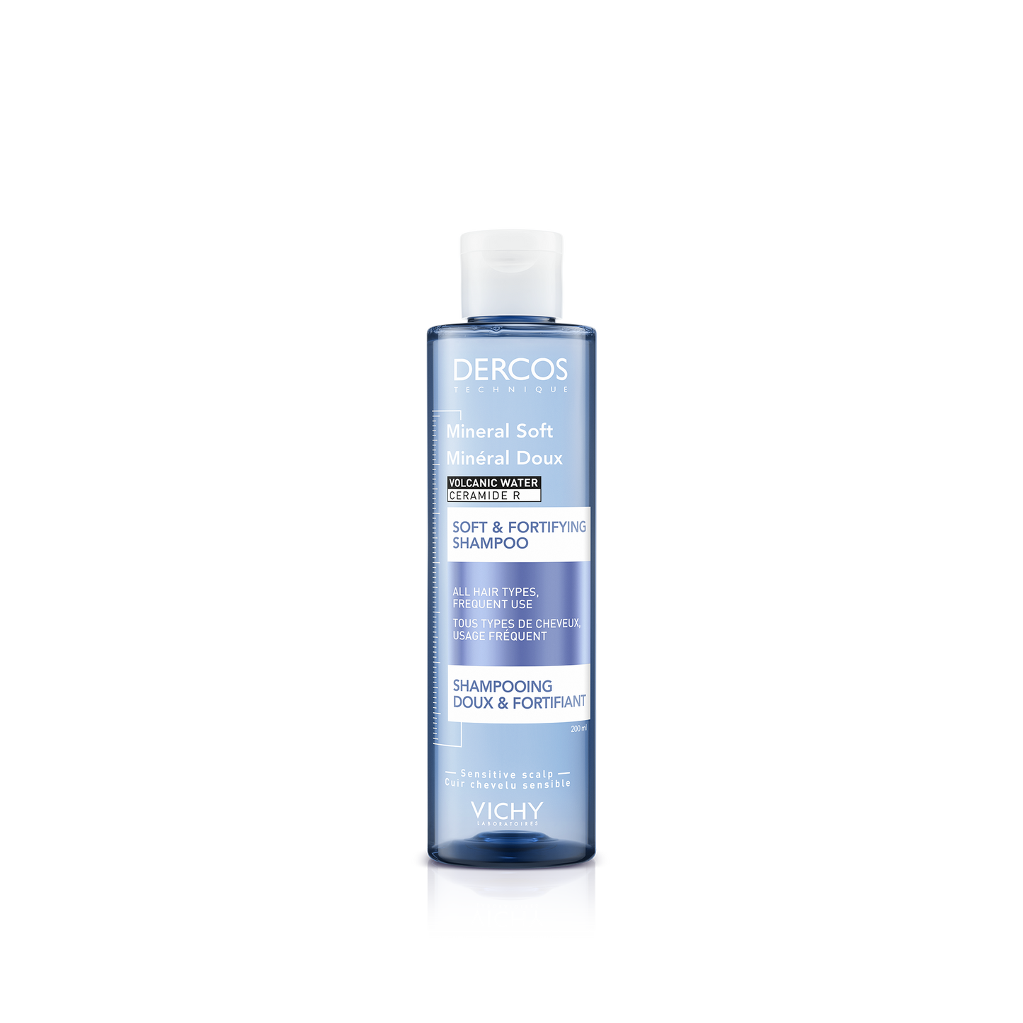 Vichy Dercos Champú Mineral Uso Frecuente · 400 ml