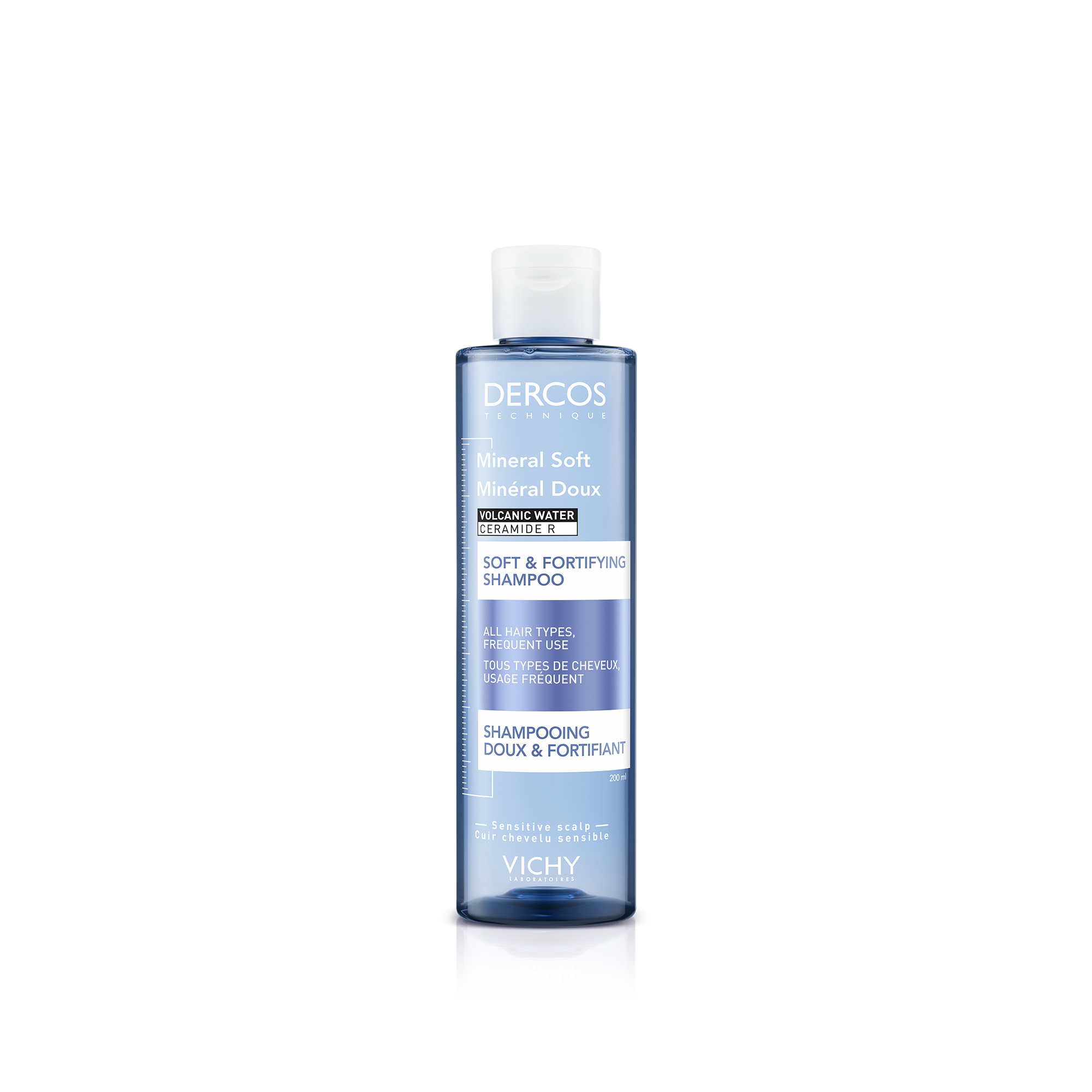 Vichy Dercos Champú Mineral Uso Frecuente · 400 ml