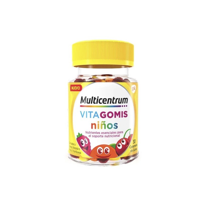 Multicentrum Vitagomis Niños 30 Caramelo