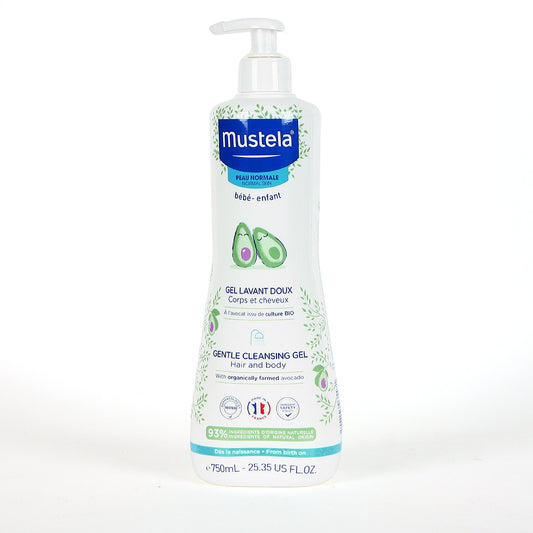 Bebe gel dermolimpiador 750 ml