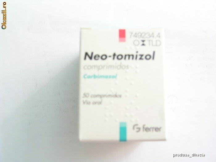 Neo Tomizol 5 Mg 50 Comprimidos