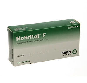 Nobritol F 25/10 Mg 60 Capsulas
