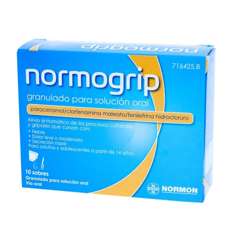 Normogrip 10 Sobres