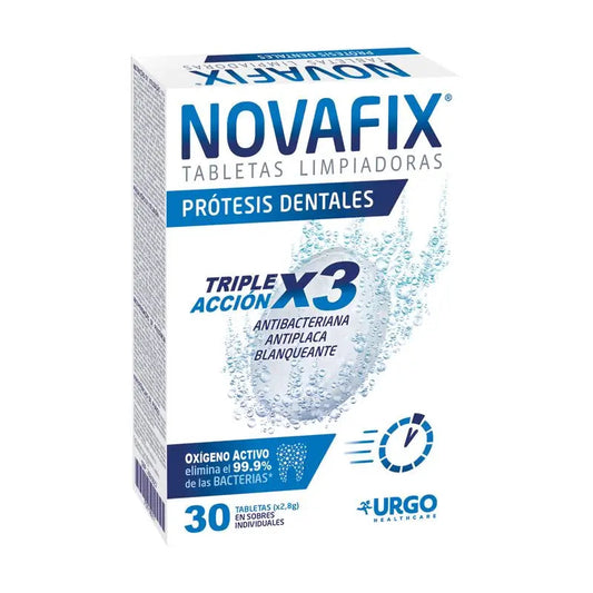 Novafix Tabletas Limpiadoras 30 Unidades