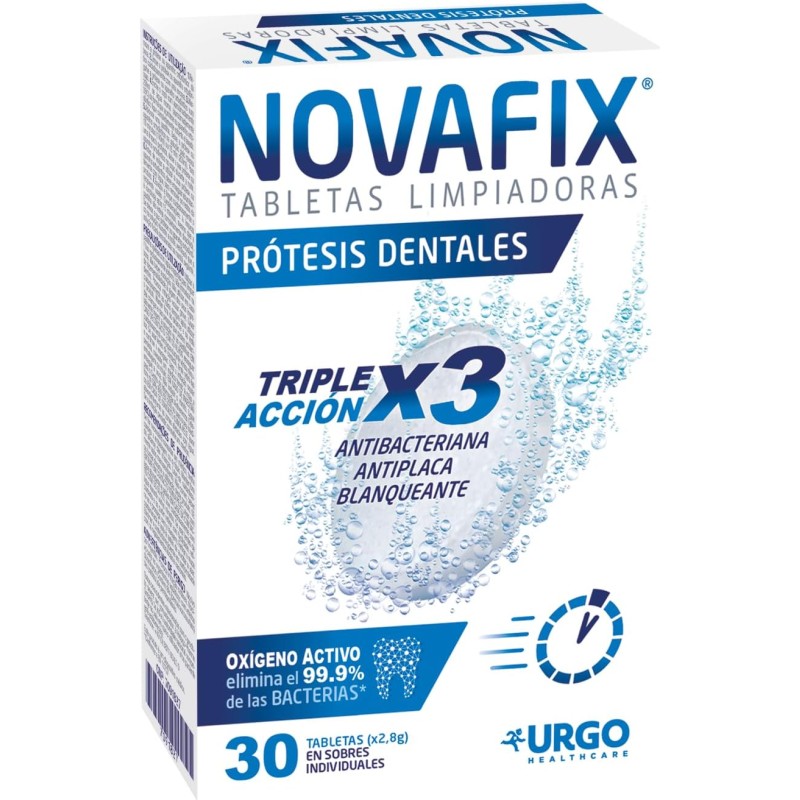 Novafix Tabletas Limpiadoras 30 Unidades