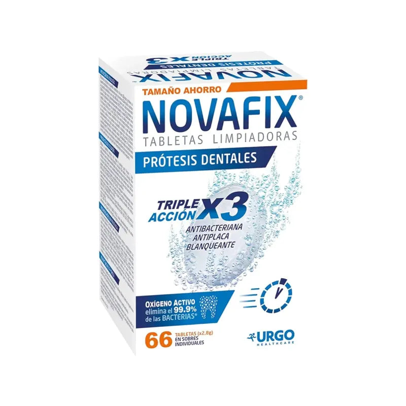 Novafix Tabletas Limpiadoras Triple Accio