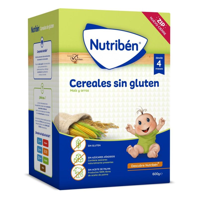 Nutriben Cereales Sin Gluten 600Gr
