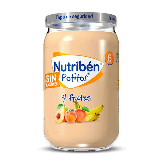 Nutriben Potitos 4 Frutas 1 Envase 235 G