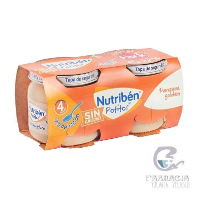 Nutriben Potitos Manzana Golden 2 Envase