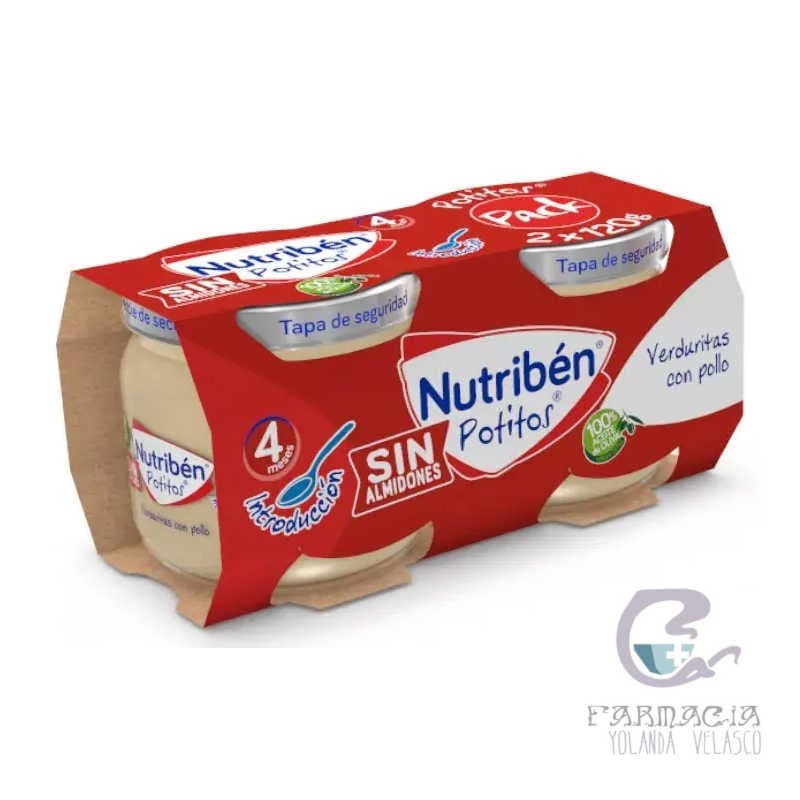 Nutriben Potitos Verduritas Con Pollo 2