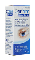 Optiben Ojos Secos Gotas 1 Frasco 15 Ml