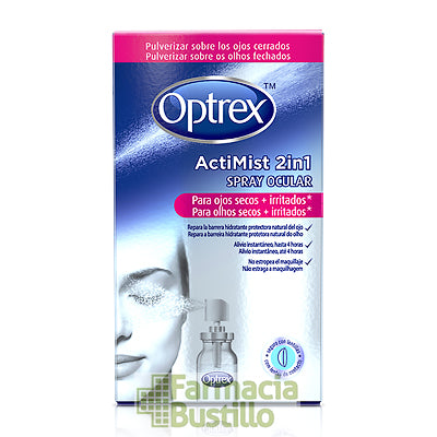 Optrex Actimist 2 En 1 Spray Ocular Ojos