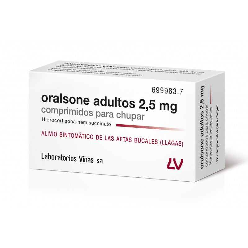 Oralsone 2.5 Mg Adultos 12 Comp