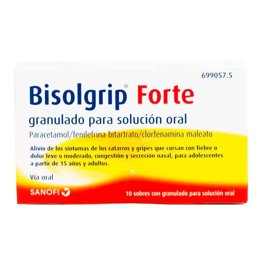 Bisolgrip 10 Sobres Granulado Solucion Or