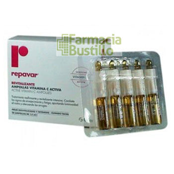 Repavar Revitalizante Ampollas 20 Amp