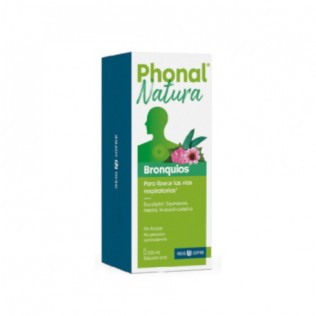 Frasco de Phonal Natura Bronquios de 200 ml, un complemento alimenticio para el bienestar respirator